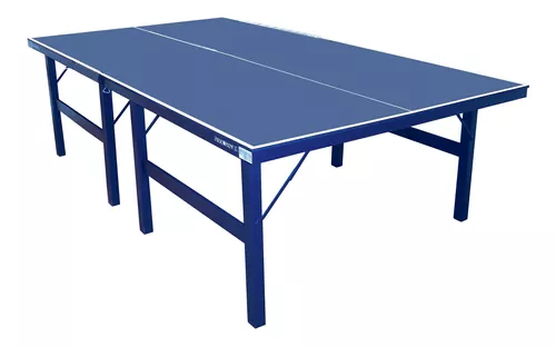 Mesa Para Ping Pong  Tênis De Mesa Azul COM  Pés Dobráveis